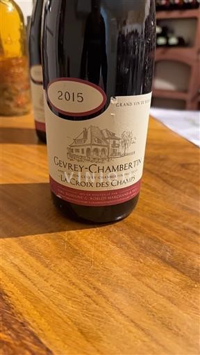 Bourgogne Gevrey-chambertin La Croix des Champs 2015