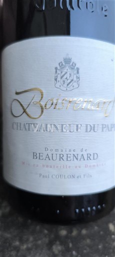 Vallée du Rhône Châteauneuf-du-pape Domaine Beaurenard Boisrenard 2011