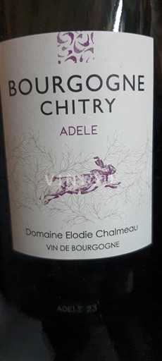 Burgund Bourgogne Chitry Domaine Elodie Chalmeau Adele 2023