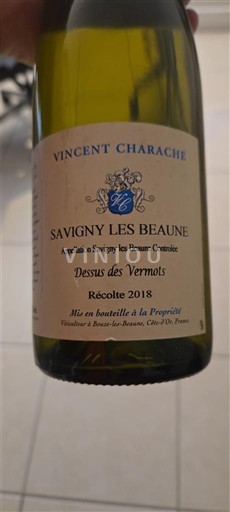 Burgundy Savigny-lès-Beaune Vincent Charache Dessus des Vermots 2018