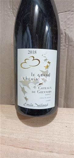 Loire Valley Coteaux du Giennois Emile Balland Le Grand Chemin 2018