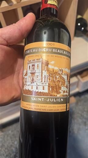 Burdeos Saint-Julien Grand Cru Château Cru-Beaucaillou 2001