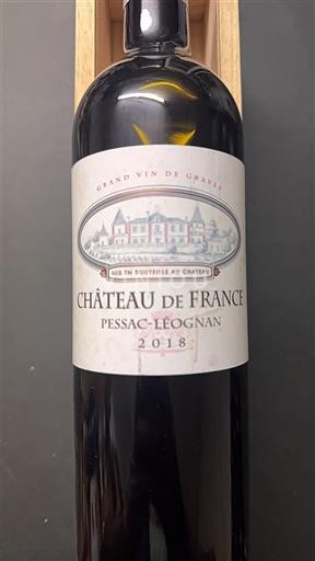 Bordeaux Pessac-Léognan Château France 2018