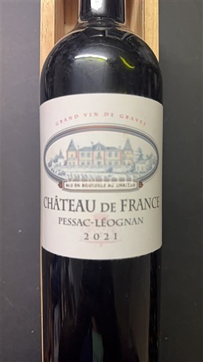 Bordeaux Pessac-Léognan Château France 2021