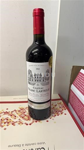 Bordeaux Saint-Émilion Grand Cru Château Franc Lartigue 2022