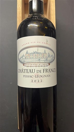 Bordeaux Pessac-Léognan Château France 2022