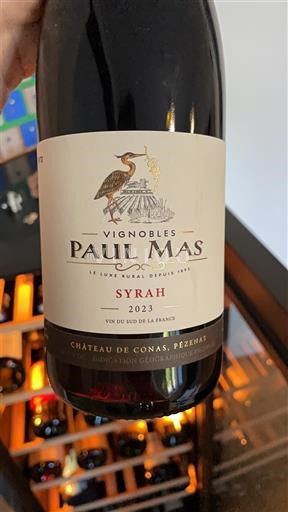Linguadoca e Rossiglione Paese d'Oc Vignobles Paul Mas Syrah 2023