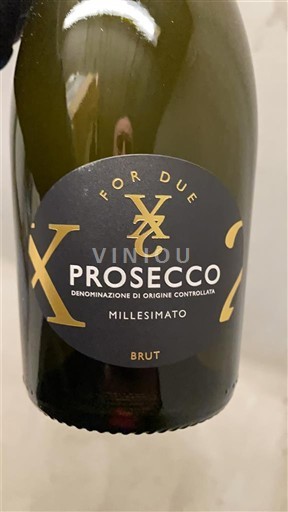 Benecija Prosecco For Due Millesimato Neleten.