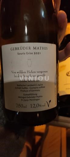 Baden Gebrüder Mathis Souris Grise 2021