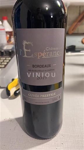 Bordeaux Château L'Espérance Prestige 2019
