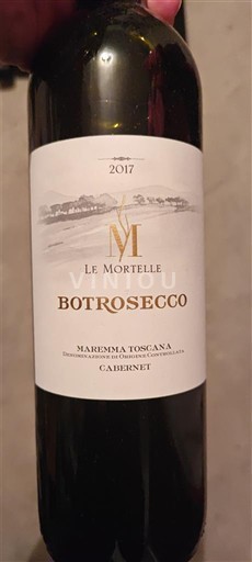 Toskana Nicht spezifiziert Le Mortelle Botrosecco 2017