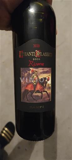 Toskana Chianti Classico Sanfi Riserva 2020