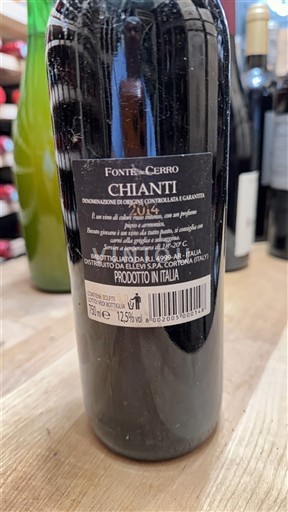 Wijnen Rouge sec Fonte al Cerro 2014 Italië Toscane Chianti DOC