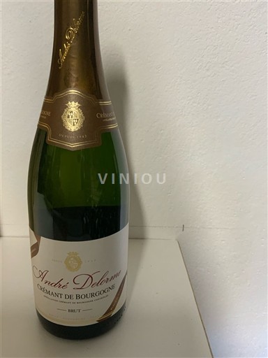 Mousserande viner Blanc brut André Delorme 2021 Frankrike Bourgogne Crémant de Bourgogne AOC
