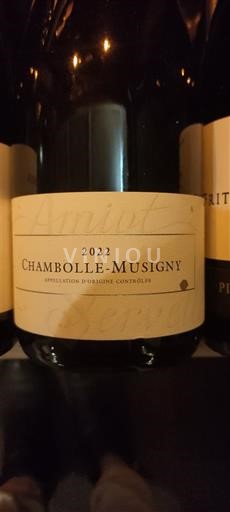Bourgondië Chambolle-Musigny Domaine Amiot-Servelle 2022