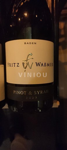 Baden Fritz Waßmer Pinot & Syrah 2023