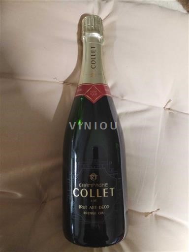 Sparkling Wines Blanc brut Brut Art Déco Premier Cru Champagne Collet Non millésimé France Champagne Not Specified AOC