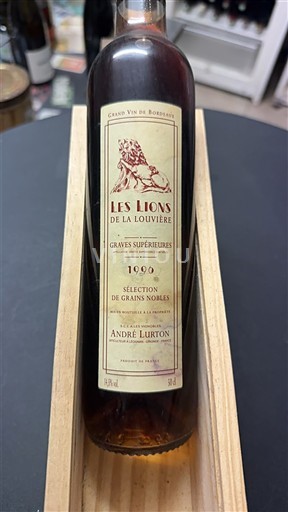 Bordeaux Graves Supérieur Les Lions de La Louvière Sélection de Grains Nobles 1996