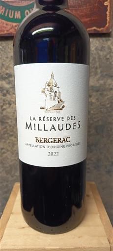 Vinuri Rouge sec La Réserve des Millaudes 2022 Franța Sud-Vest Bergerac AOC