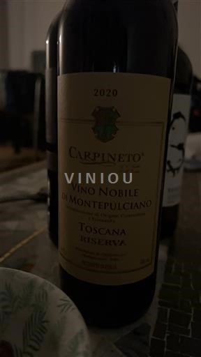 Toscana Vino Nobile di Montepulciano Carpineto Riserva 2020