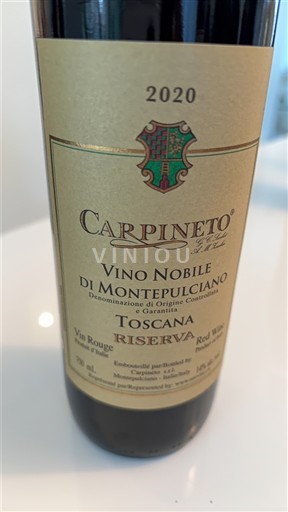 Toscane Vino Nobile di Montepulciano Carpineto Riserva 2020