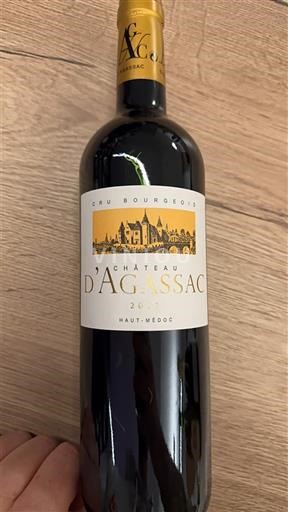 Bordeaux Haut-Médoc Château Agassac 2017