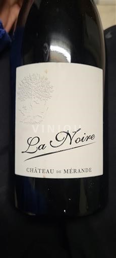 Savoie og Bugey Mondeuse Château Mérande La Noire 2017