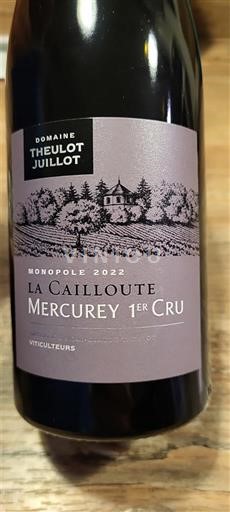 Burgundsko Mercurey Premier Cru Domaine Theulot Juillot La Cailloute 2022