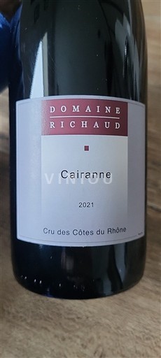 Rhône Valley Cairanne Domaine Richaud 2021
