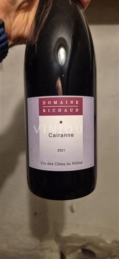 Vallée du Rhône Cairanne Domaine Richaud 2021
