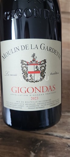 Thung lũng Rhône Gigondas Moulin de la Gardette Tradition 2023