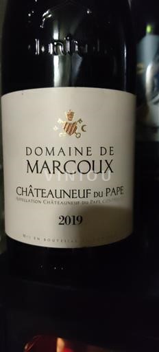 Rona dolina Châteauneuf-du-Pape Domaine Marcoux 2019