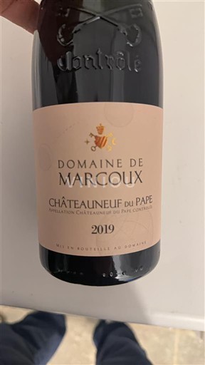 Viner Rouge sec Domaine Marcoux 2019 Frankrike Rhônedalen Châteauneuf-du-Pape AOC