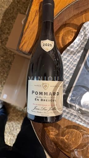 Vinos Rouge sec En Brescul Jean-Luc Joillot 2020 Francia Borgoña Pommard AOC