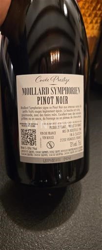 Bourgogne Moillard Symphorien Prestige Non Millésimé