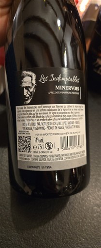 Languedoc Minervois Les Indomptables Non-Vintage