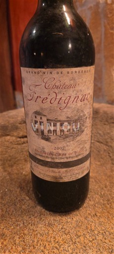 Burdeos Blaye-Côtes de Burdeos Château Frédignac 2007
