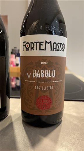 Piemonte Barolo ForteMasso Castelleto 2018