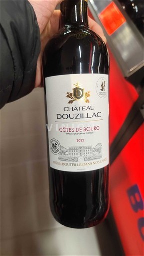 Burdeos Côtes-de-bourg Château Douzillac 2022