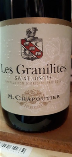 Rhône-dalen Saint-Joseph M. Chapoutier Les Granilites 2023