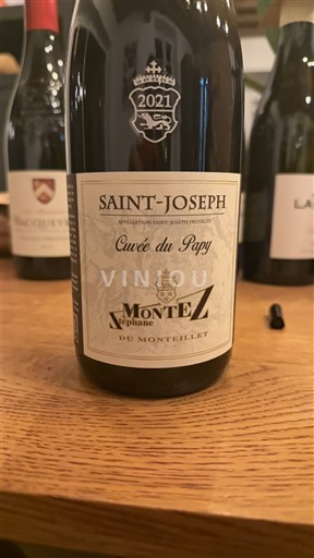 Wijnen Rouge sec Cuvée du Papy Domaine Monteillet 2021 Frankrijk Rhônevallei Saint-Joseph AOC