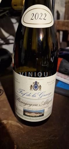 Burgundy Bourgogne Aligoté Fief de la Grange 2022