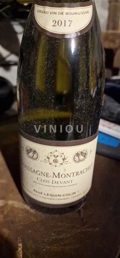 Bourgondië Chassagne-Montrachet René Lequin-Colin Clos Devant 2017