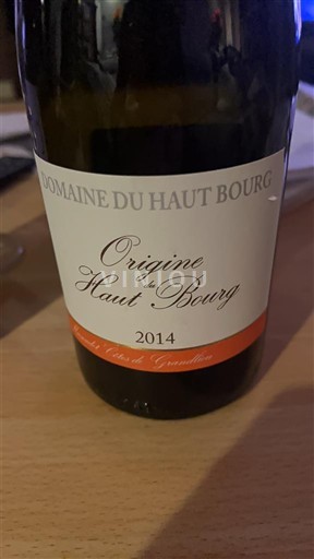 Dolina Loare Muscadet-côtes-de-grand-lieu Domaine Haut Bourg Origine du Haut Bourg 2014