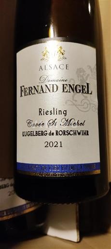 Alsasko Ryzlink Domaine Fernand Engel St Michel Kugelberg de Rorschwihr 2021