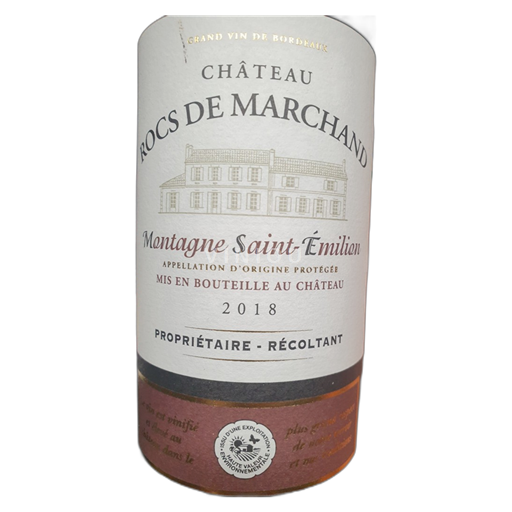 Bordeaux Saint-Émilion Roc du Marchand 2018