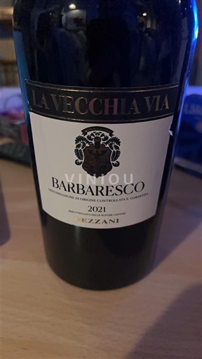 Viner Rouge sec La Vecchia Via 2021 Italien Piemonte Barbaresco DOC