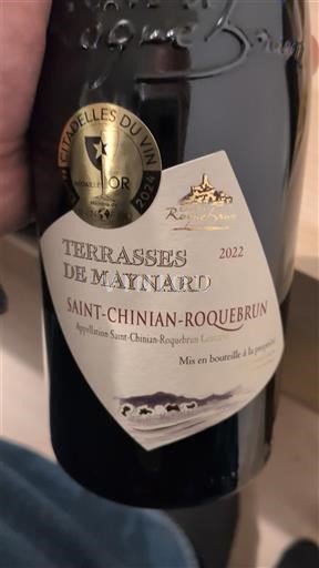 Languedoc Saint-Chinian Roche de Roquebrun Terrasses de Maynard 2022