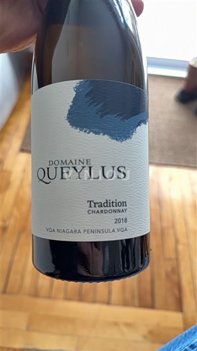 Ontario Penisola del Niagara Domaine Queylus Tradition Chardonnay 2018
