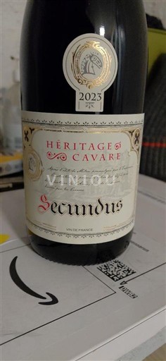 Languedoc-Roussillon Pays d'Oc Héritage Cavare Secundus 2023